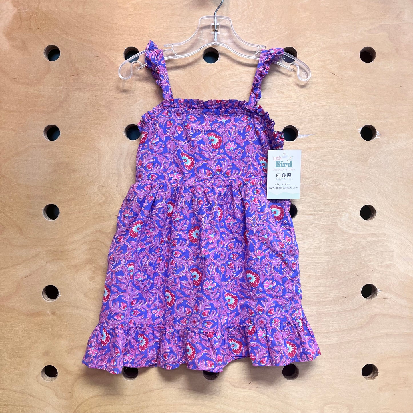 Purple/Pink Floral Dress