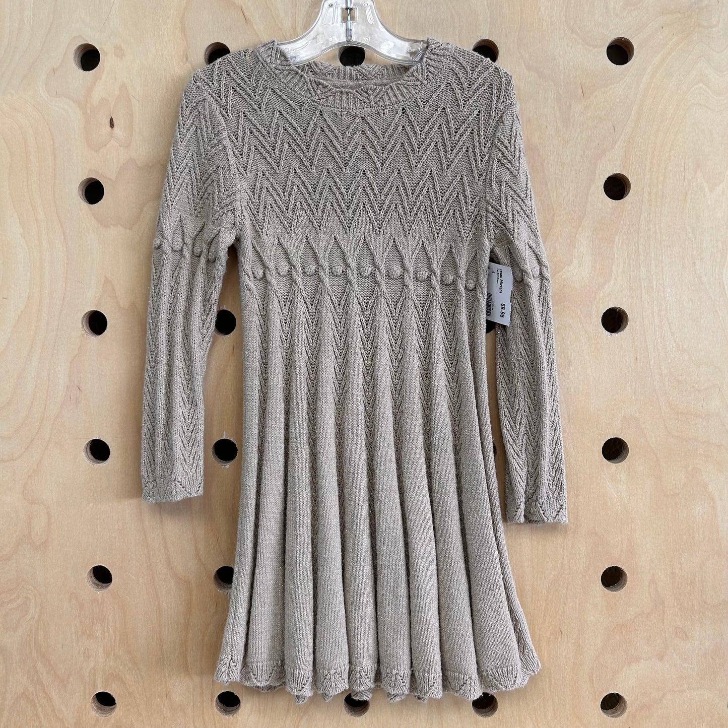 Tan Knit Dress