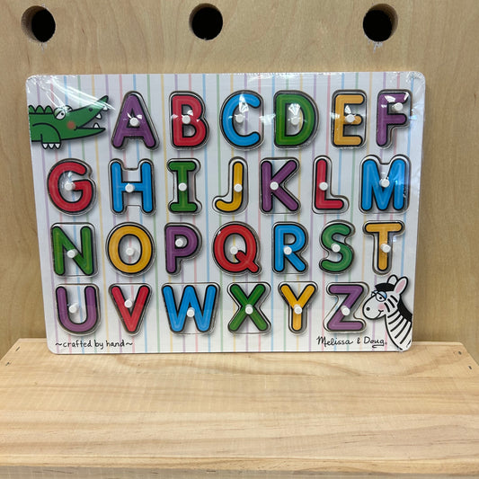 Alphabet Peg Puzzle