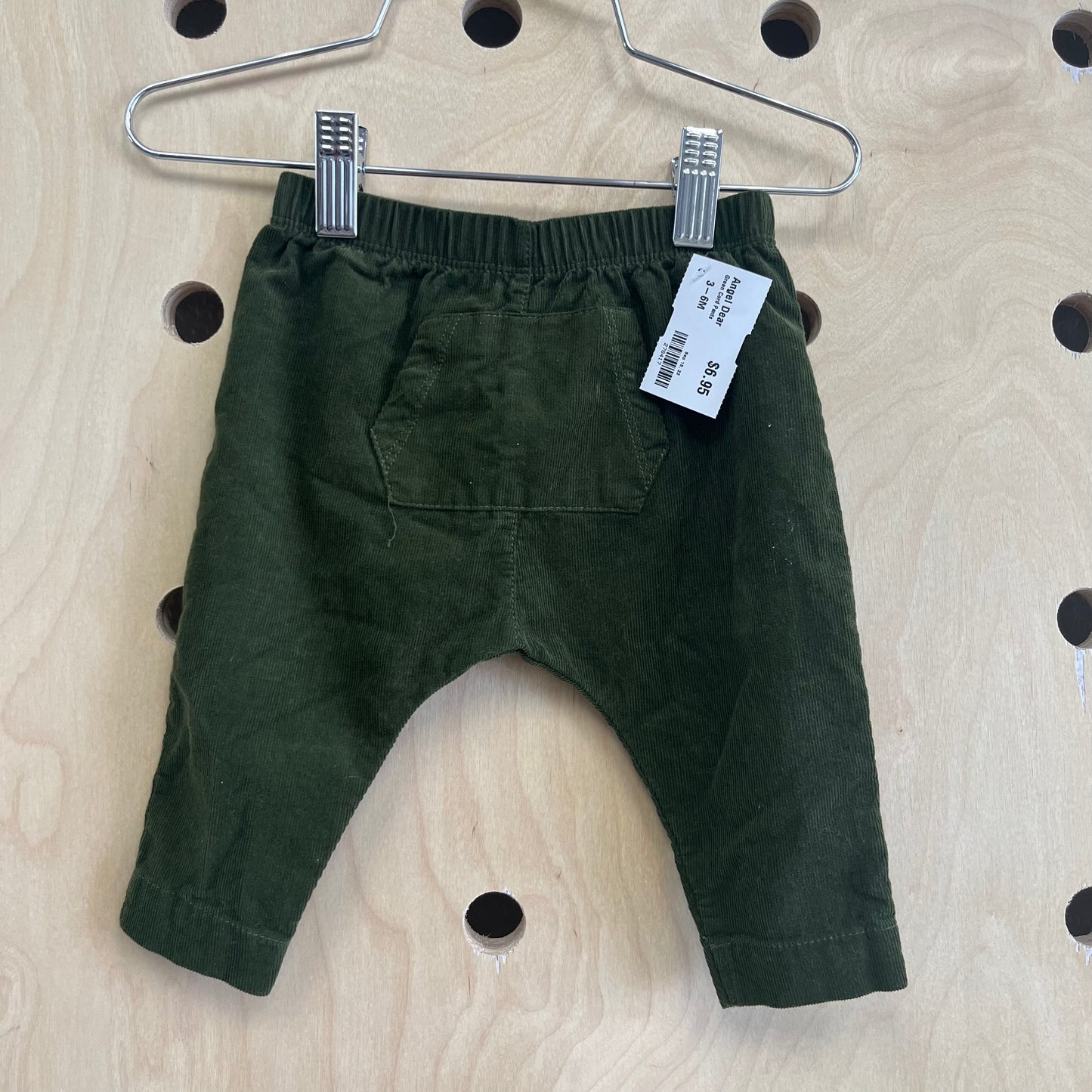 Green Cord Pants