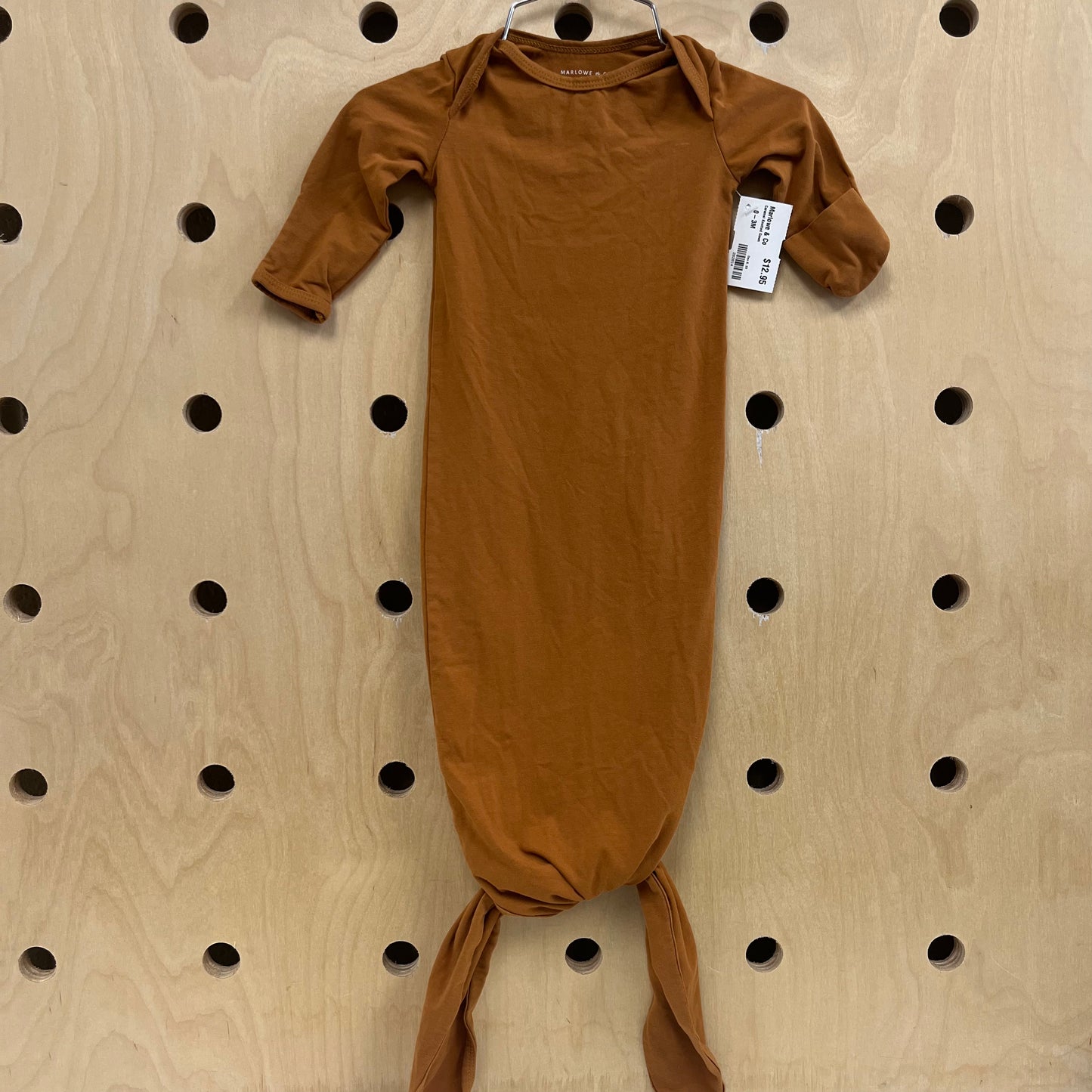 Caramel Knotted Gown