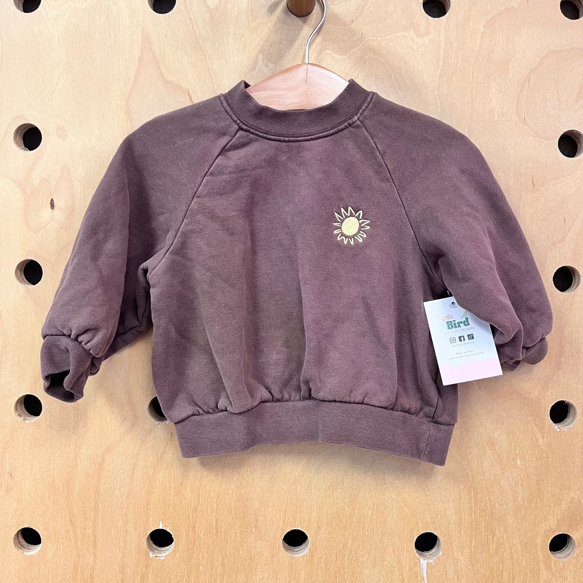 Brown Sun Crewneck