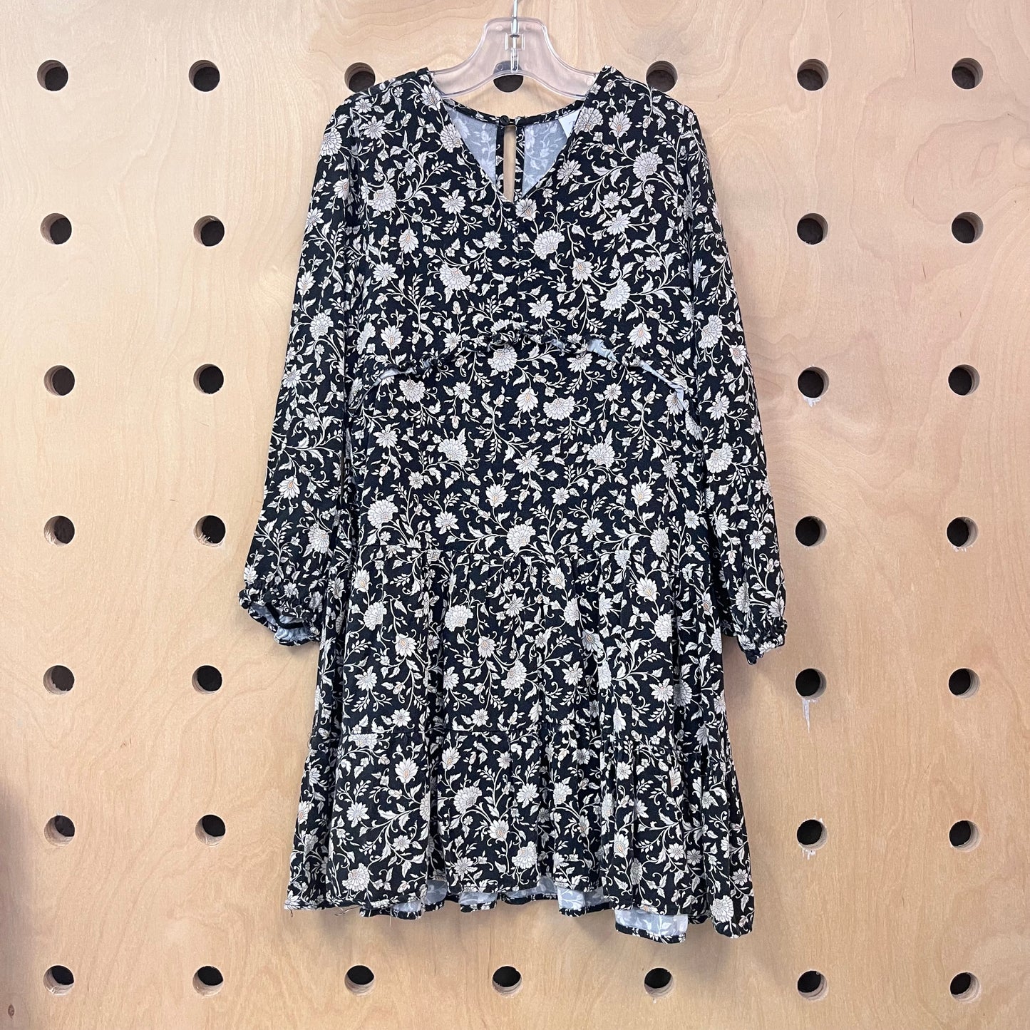 Black Floral Dress