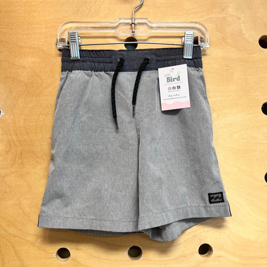 Grey Recyler Drawstring Shorts
