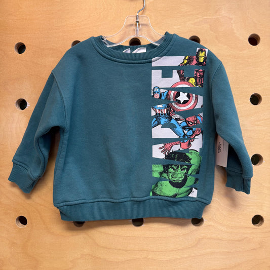 Green Marvel Sweatshirt