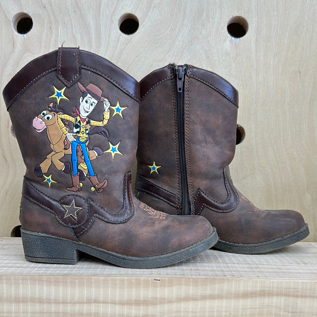 Brown Woody Cowboy Boots
