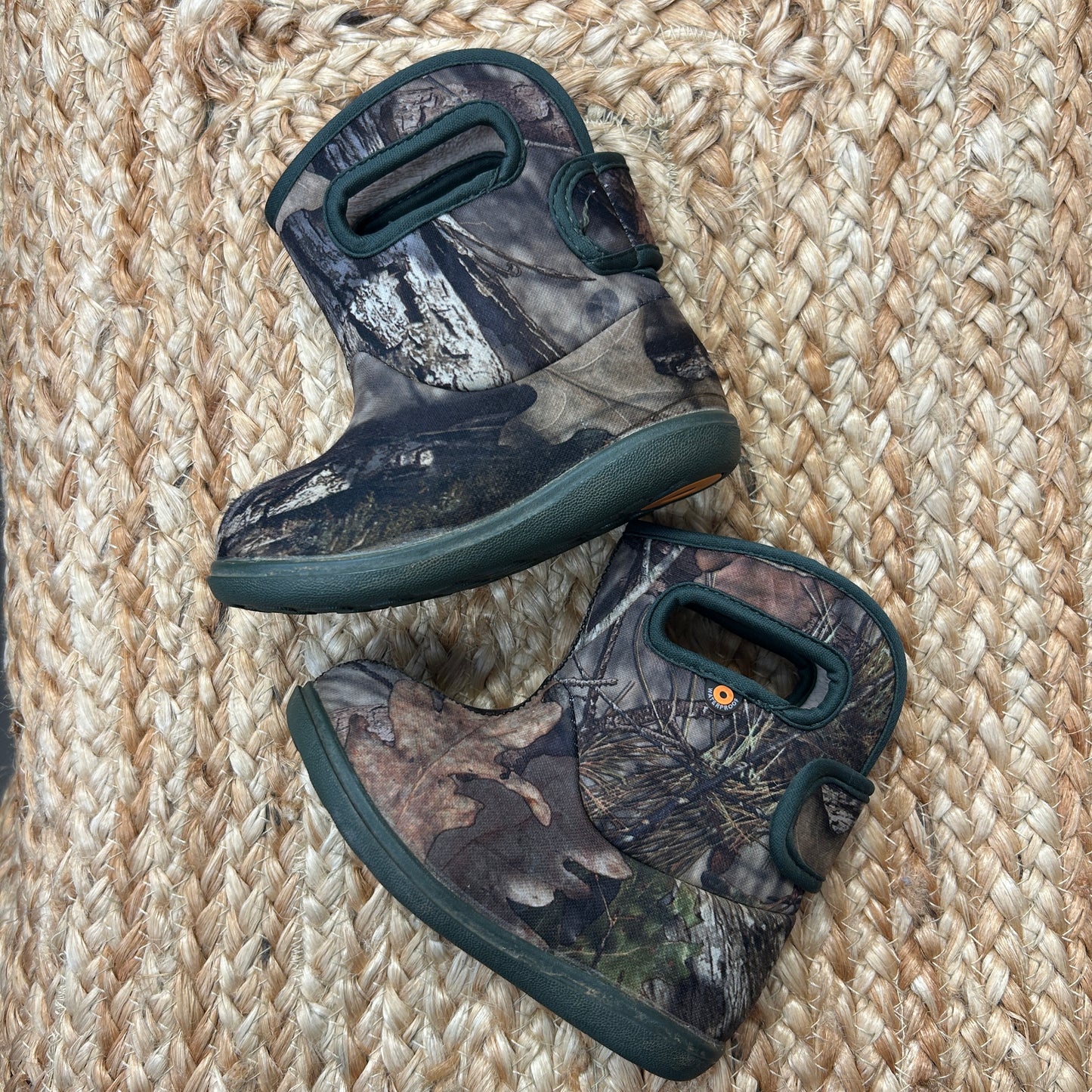Camouflage Slip-On Velcro Boots