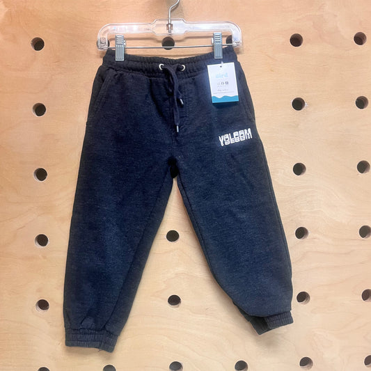 Dark Grey Logo Joggers