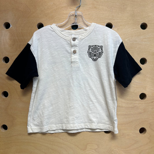 Cream/Black State Champs Henley