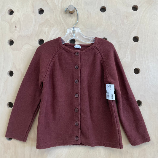 Brown Knit Cardigan