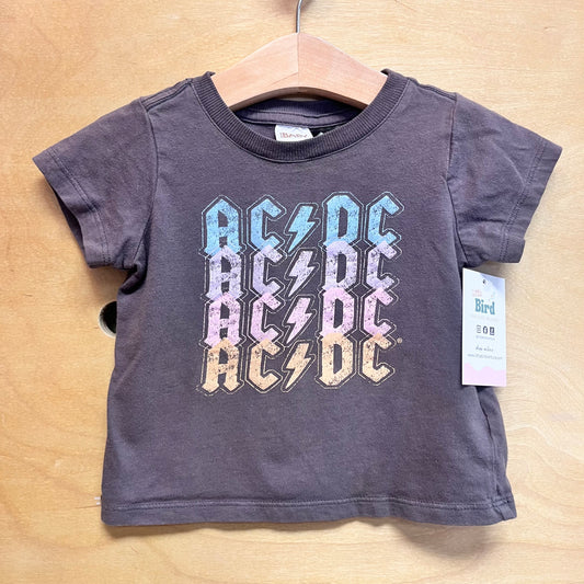 Grey AC/DC Tee