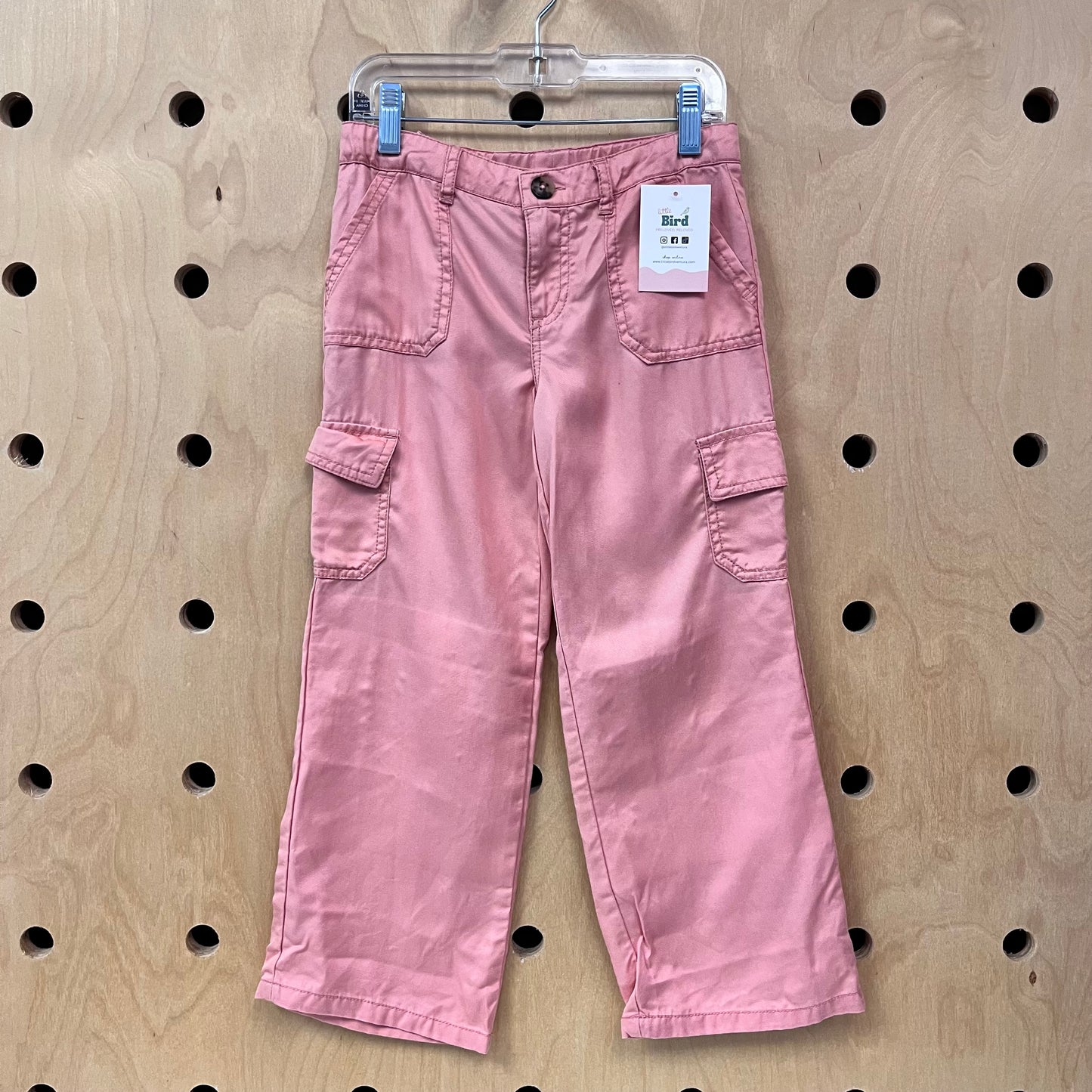 Peach Cargo Pants