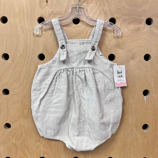 Cream Cord Bubble Romper