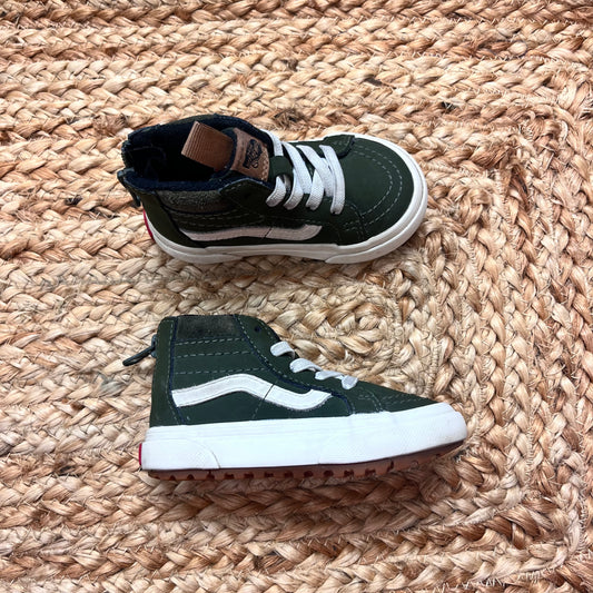 Army Green Weather-Proof Sneakers