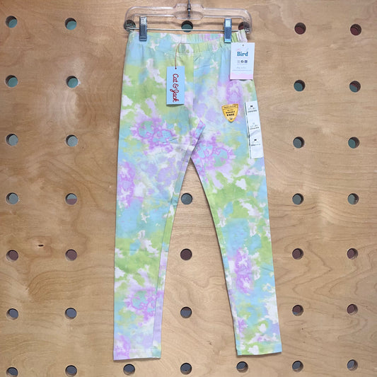 Green/Purple Tie Dye Leggings NEW!