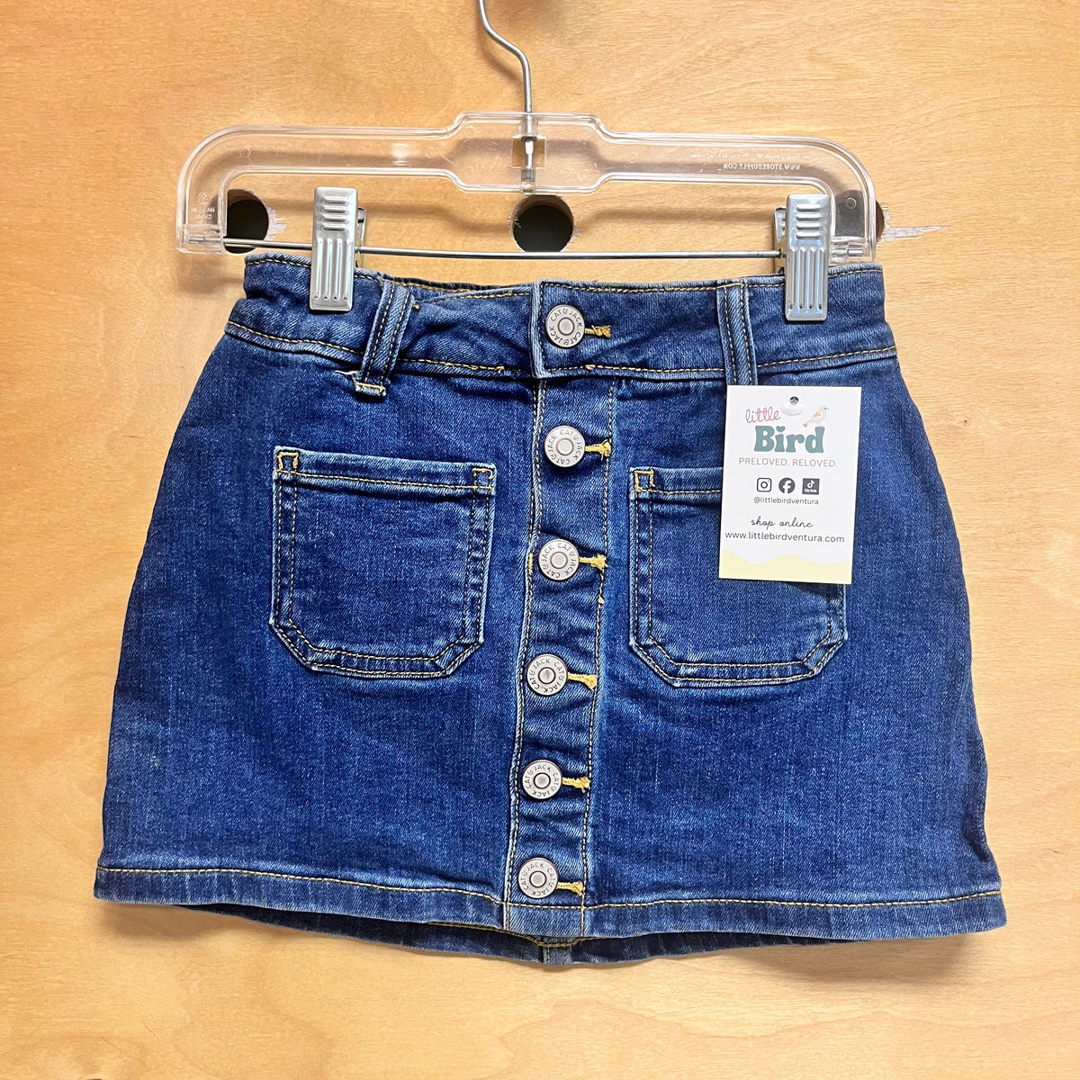 Super Street Denim Skirt