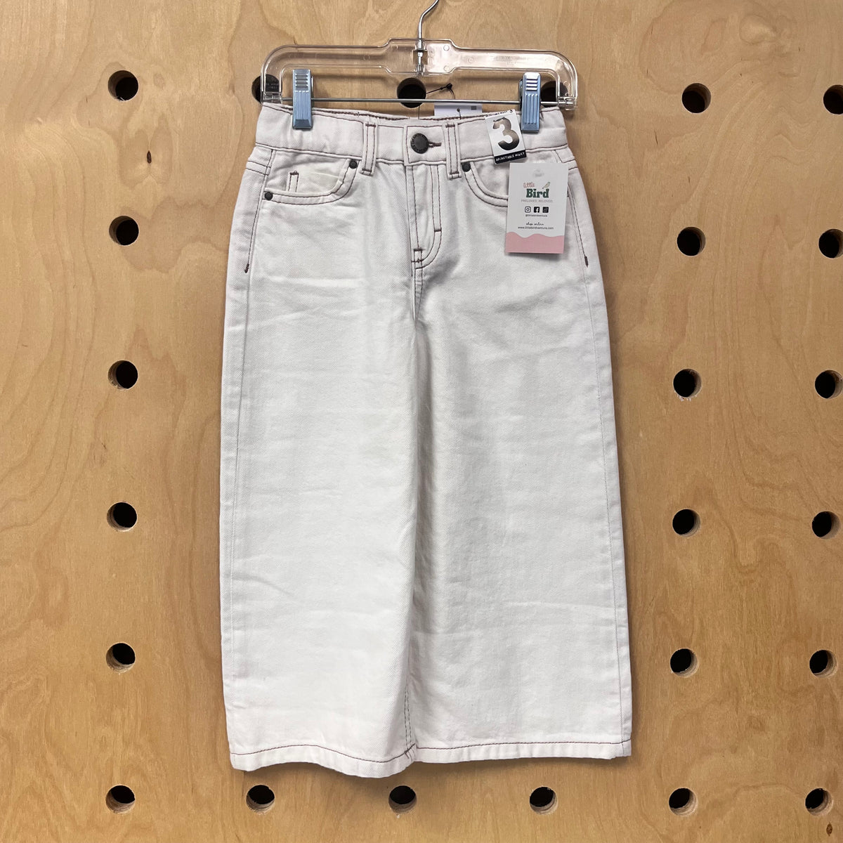 Cream Wide Leg Pants NEW!
