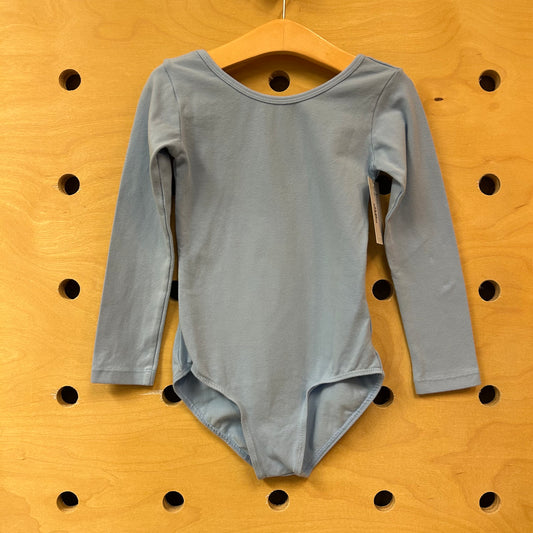 Blue Long Sleeve Leotard