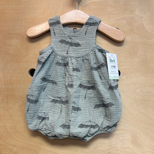 Green Beach Umbrella Bubble Romper