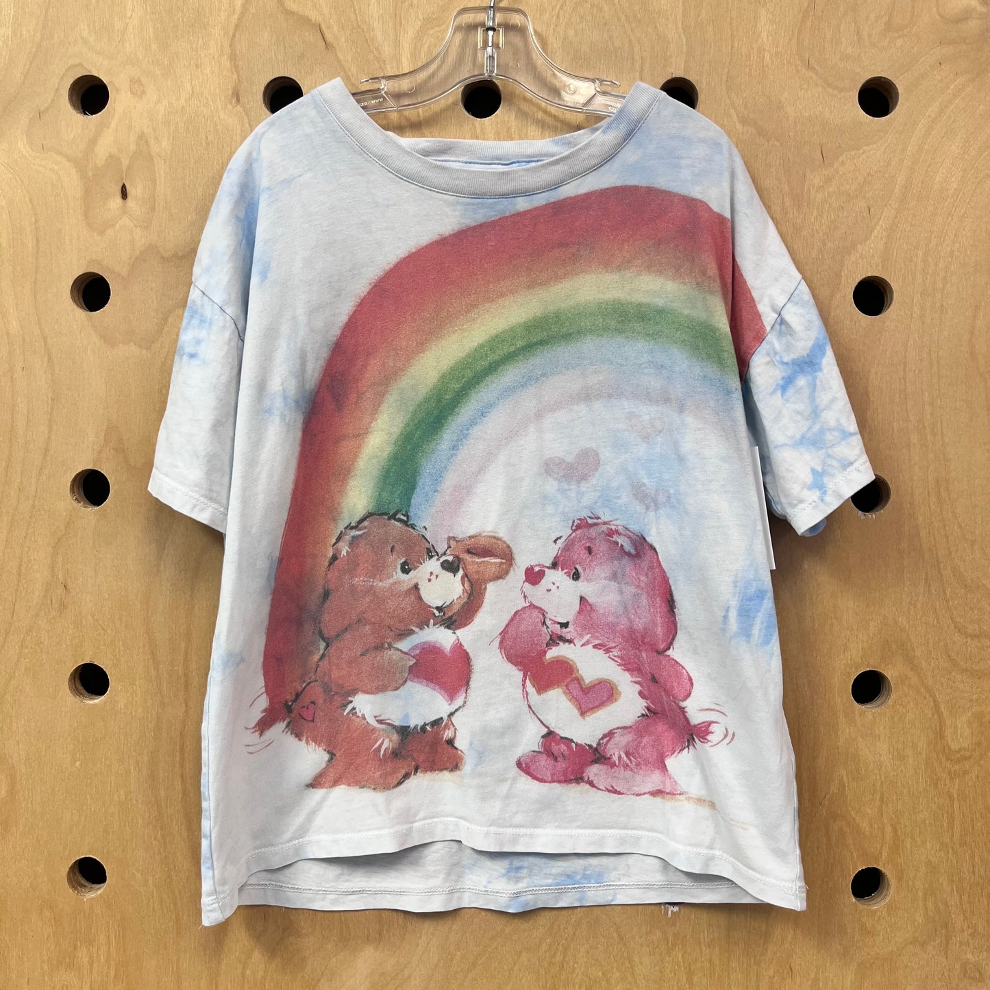 Blue Tie Dye Care Bears Tee