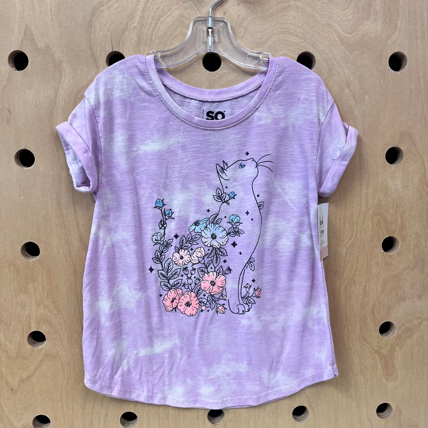 Lavender Wildflower Kitty Top