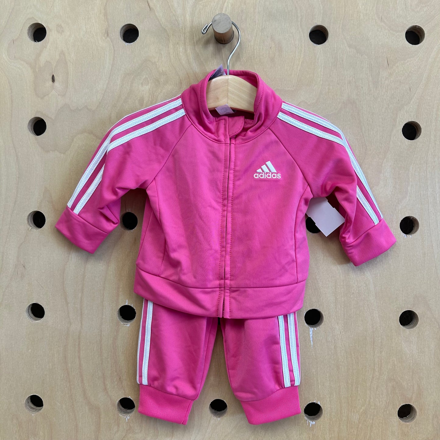 Pink & White Track Suit