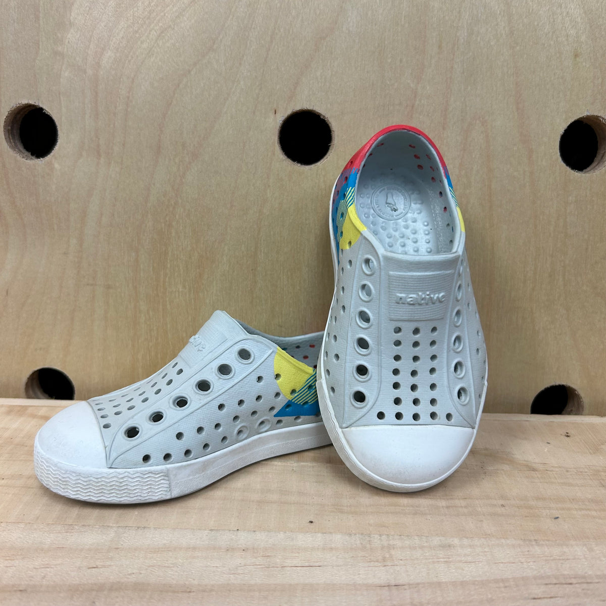 Grey Colorful Back Jeffersons