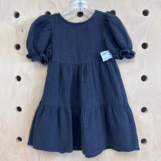 Dark Grey Gauzze Dress