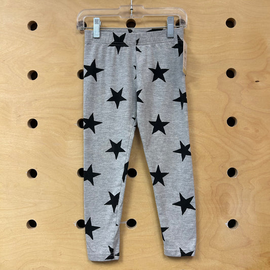 Grey/Black Stars Leggings