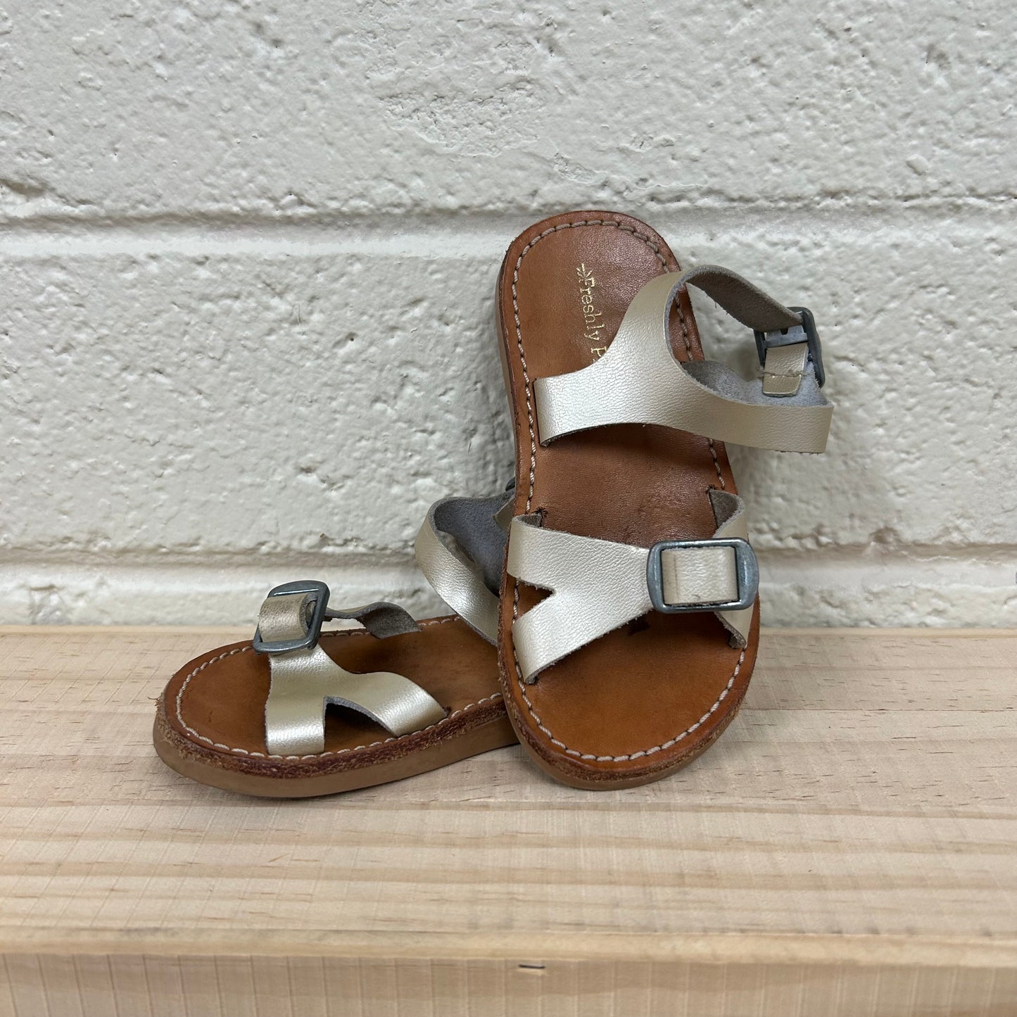 Metallic Gold Sandals