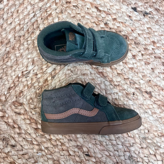 Green Sk8-Mid V Sneakers