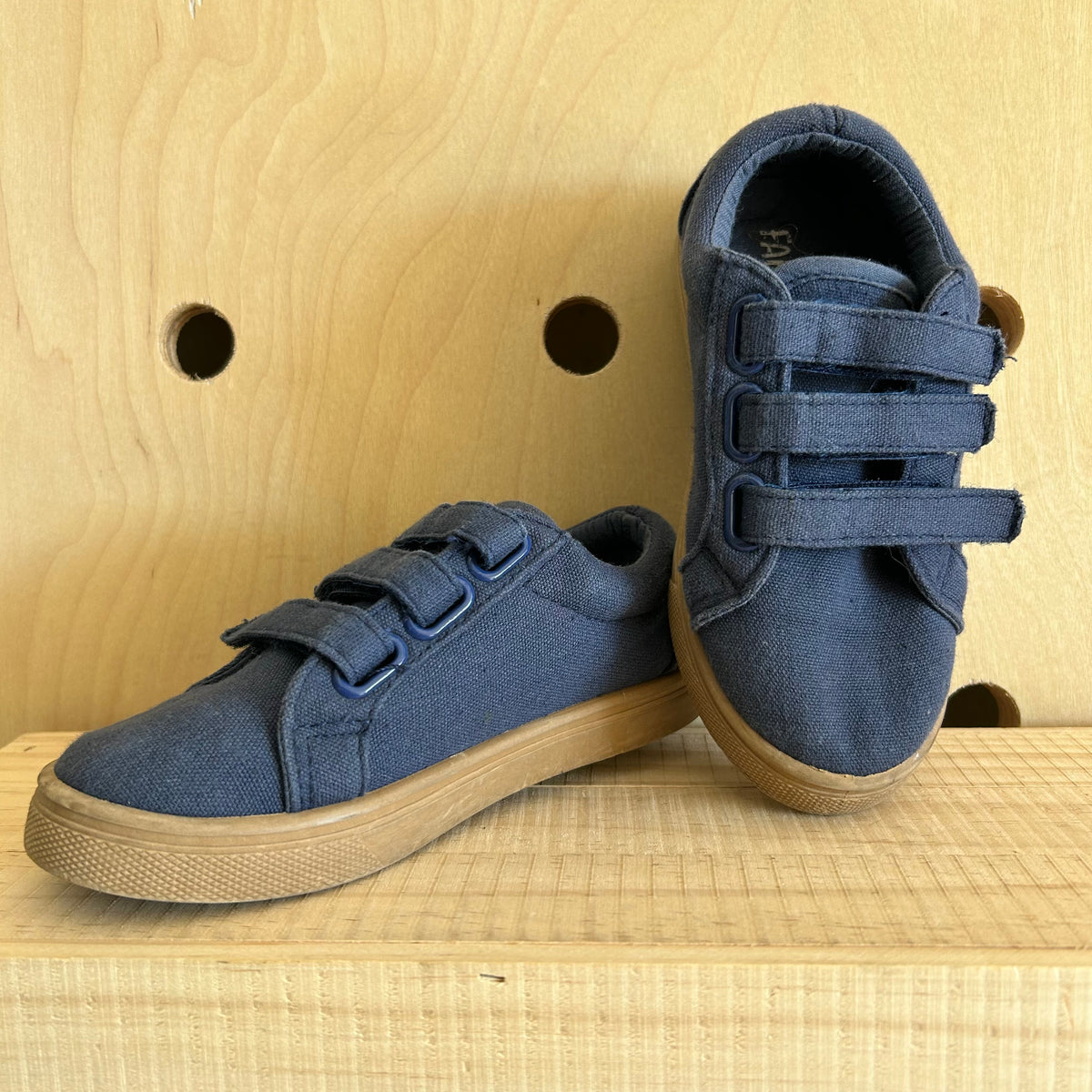 Blue Velcro Shoes