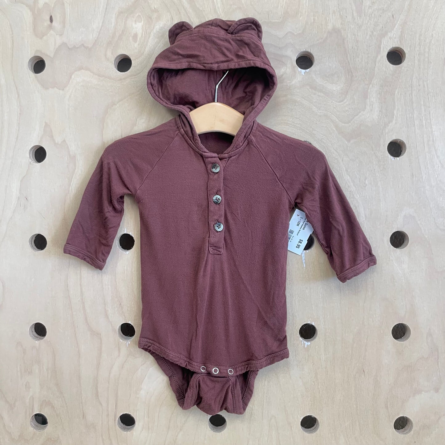 Brown Bear Bamboo Bodysuit