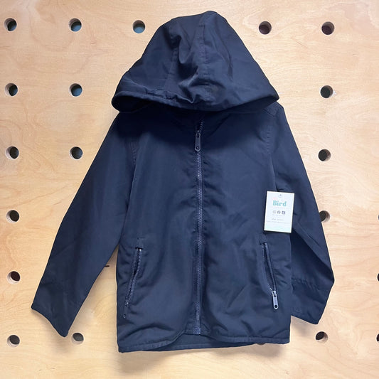 Black Zip Up With Inner Fleece Lining