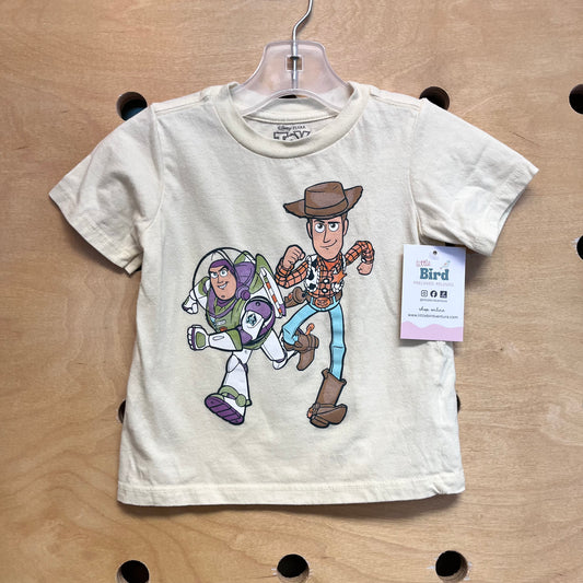 Cream Woody/Buzz Tee