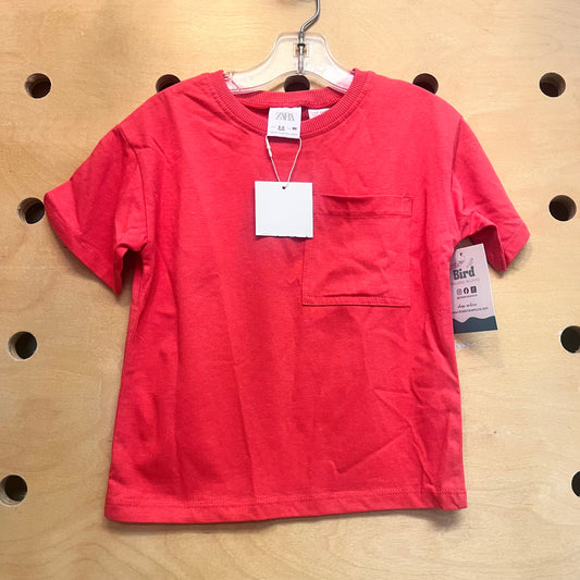 Red Pocket Tee NEW!