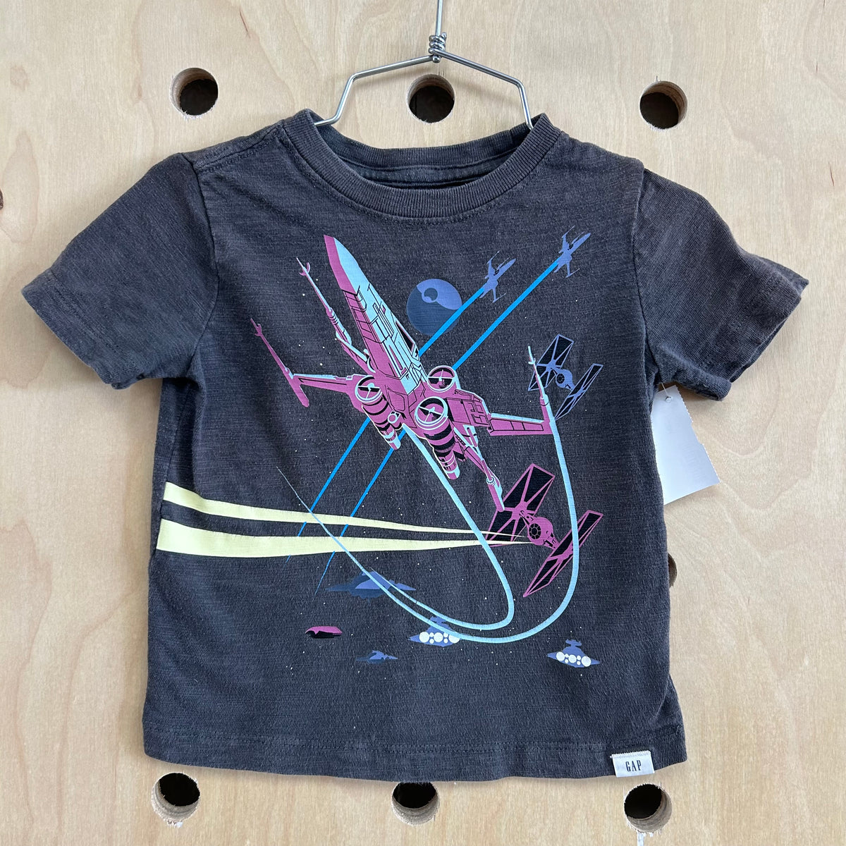 Organic Grey Star Wars Ships Tee