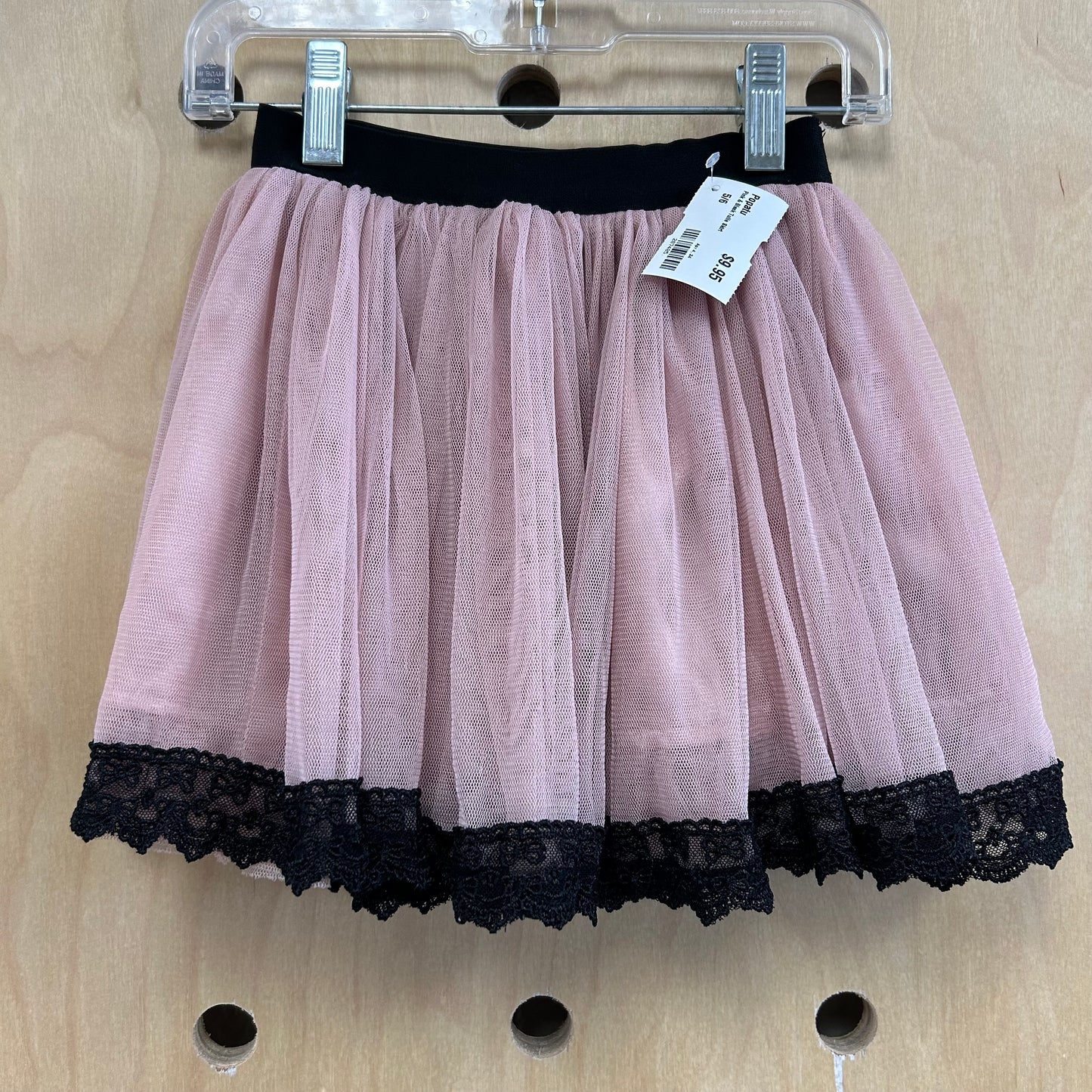 Pink & Black Tulle Skirt