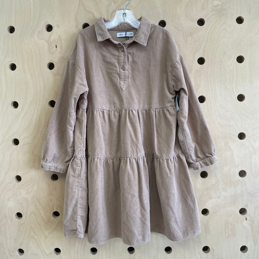 Brown Cord Dress