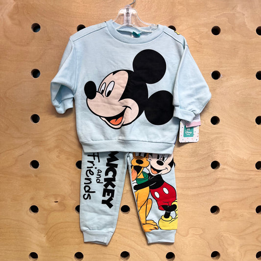 Blue 'Mickey & Friends' Outfit NEW!!