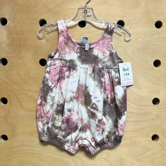 Tie Dyed Bubble Romper
