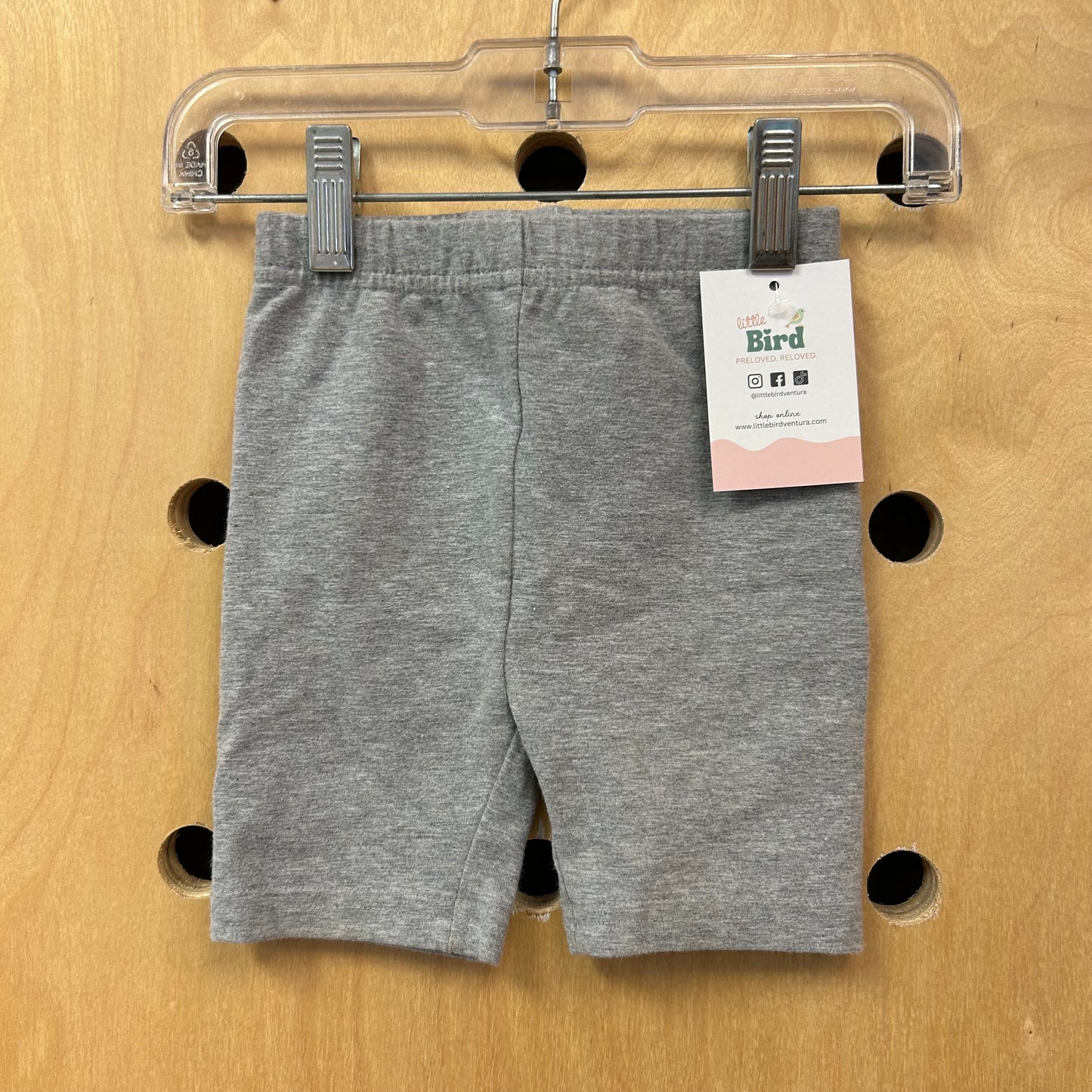 Grey Bike Shorts