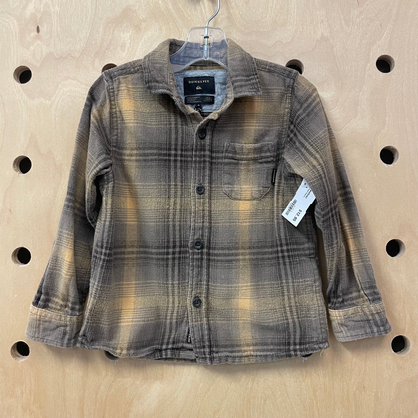 Tan Plaid Flannel