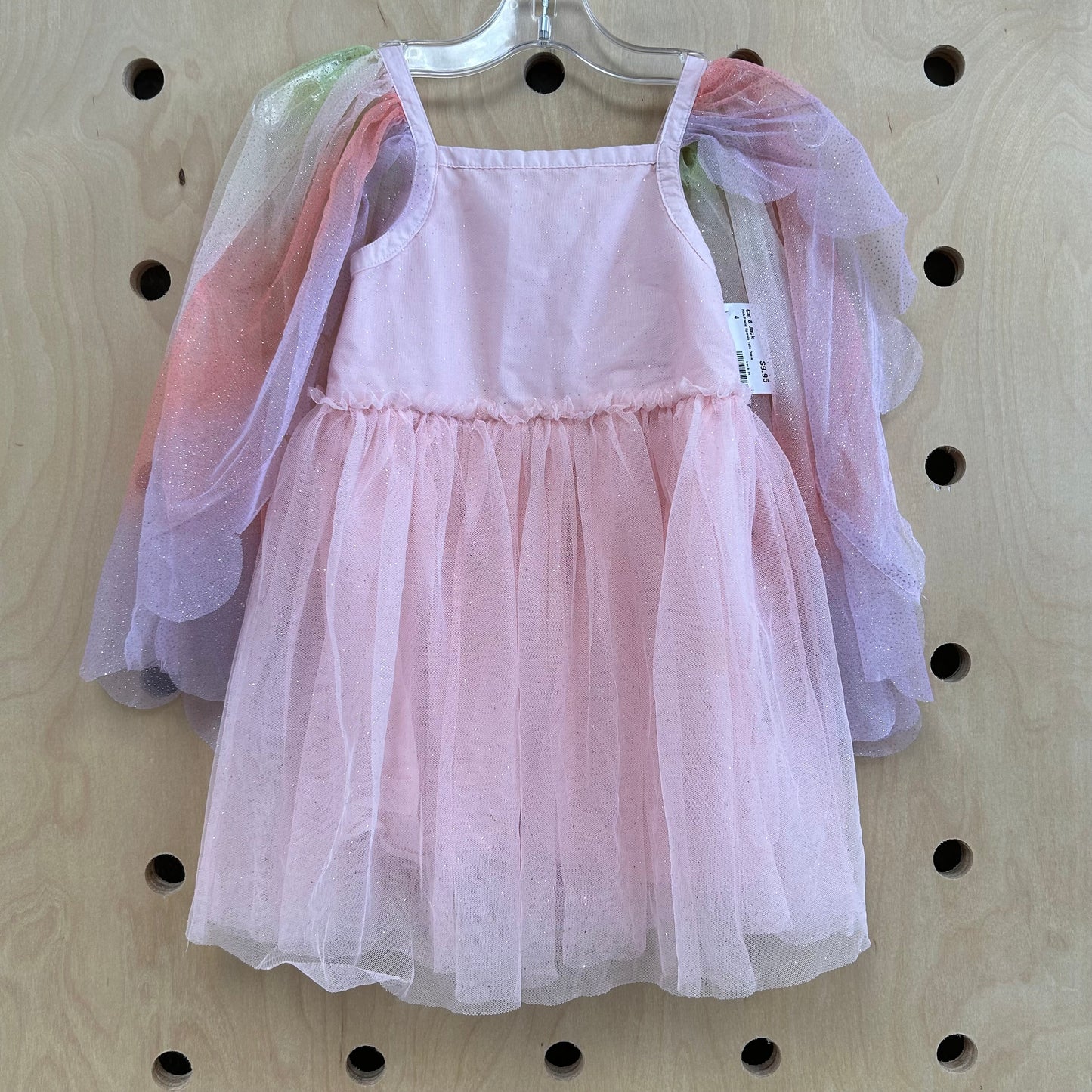Pink Pastel Sparkle Tulle Dress