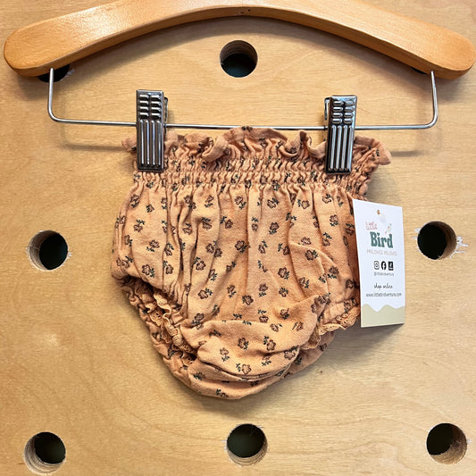 Brown Floral Bloomers