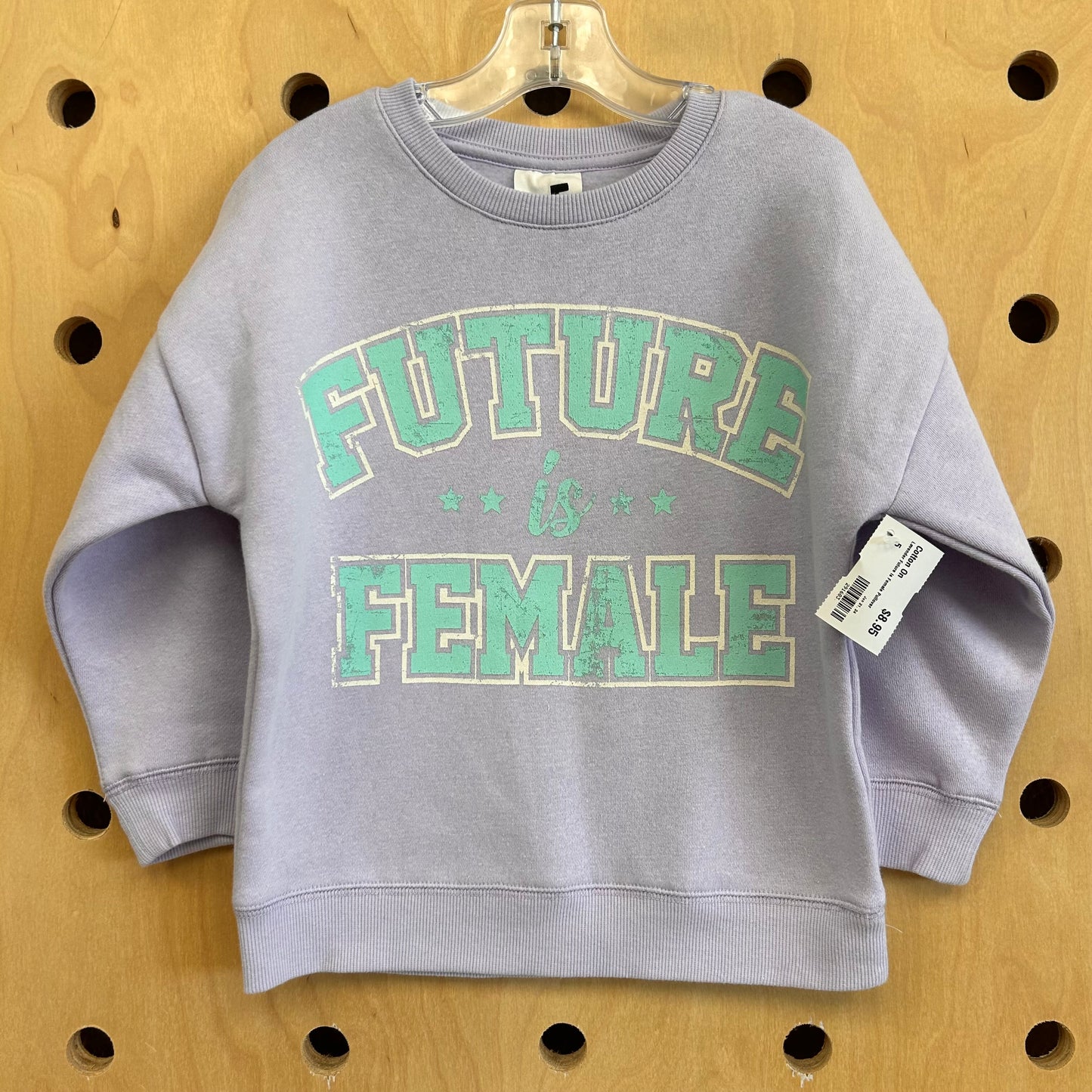 Lavender Future is Female Pullover