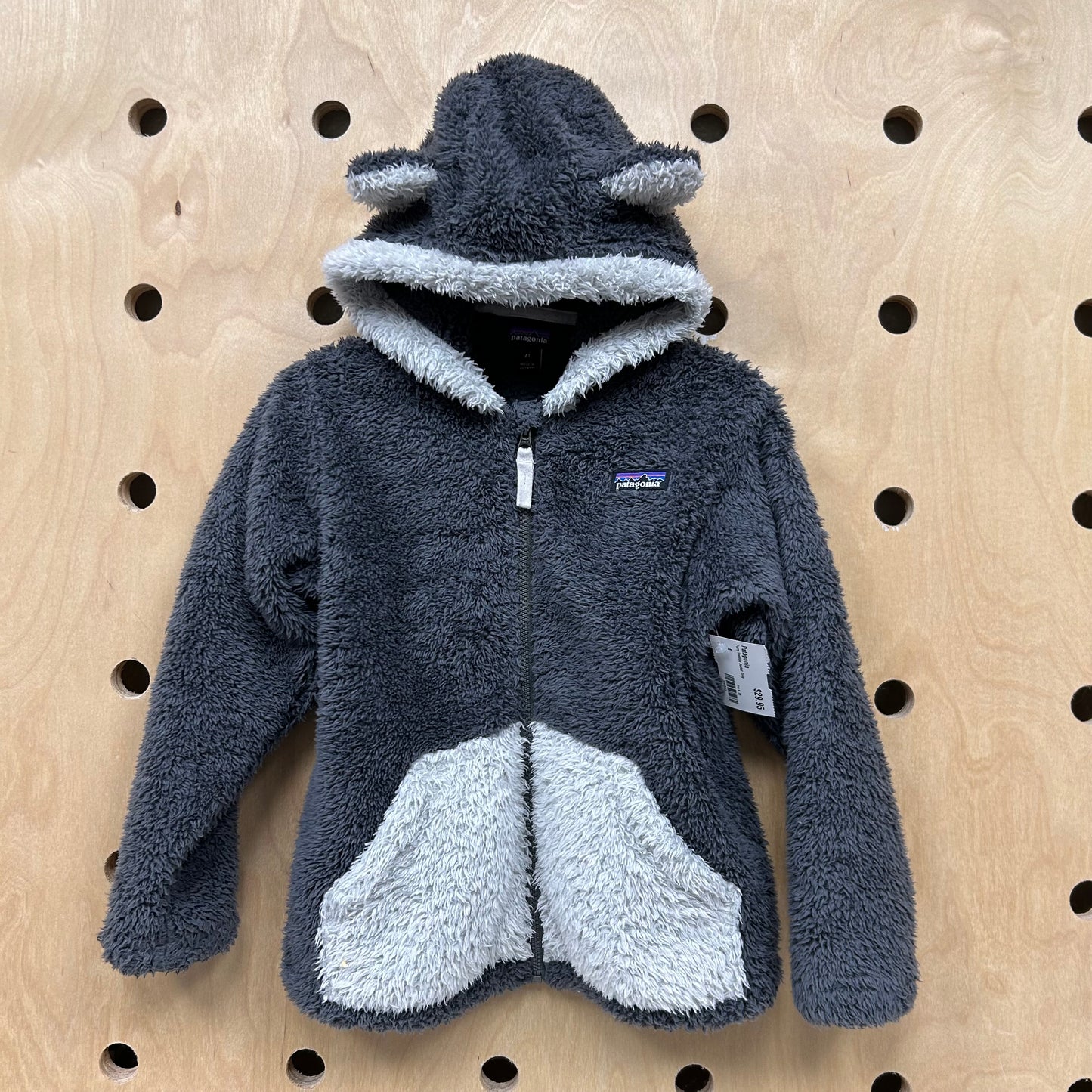 Furry Freinds Jacket Grey
