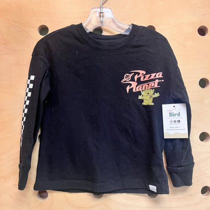 Black Pizza Planet Tee