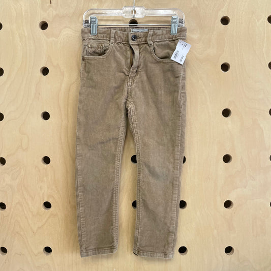 Tan Ribbed Cords