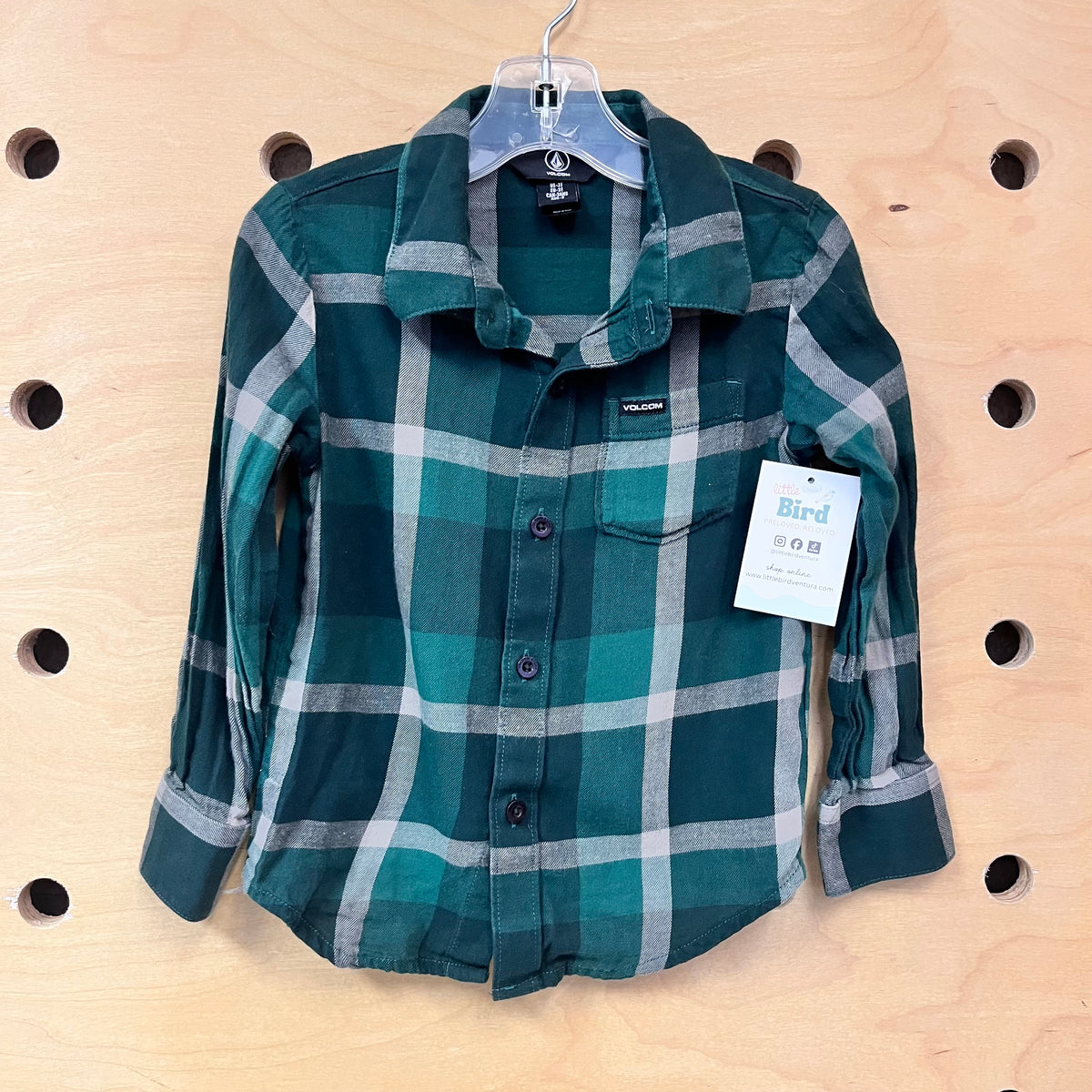 Green Plaid Flannel